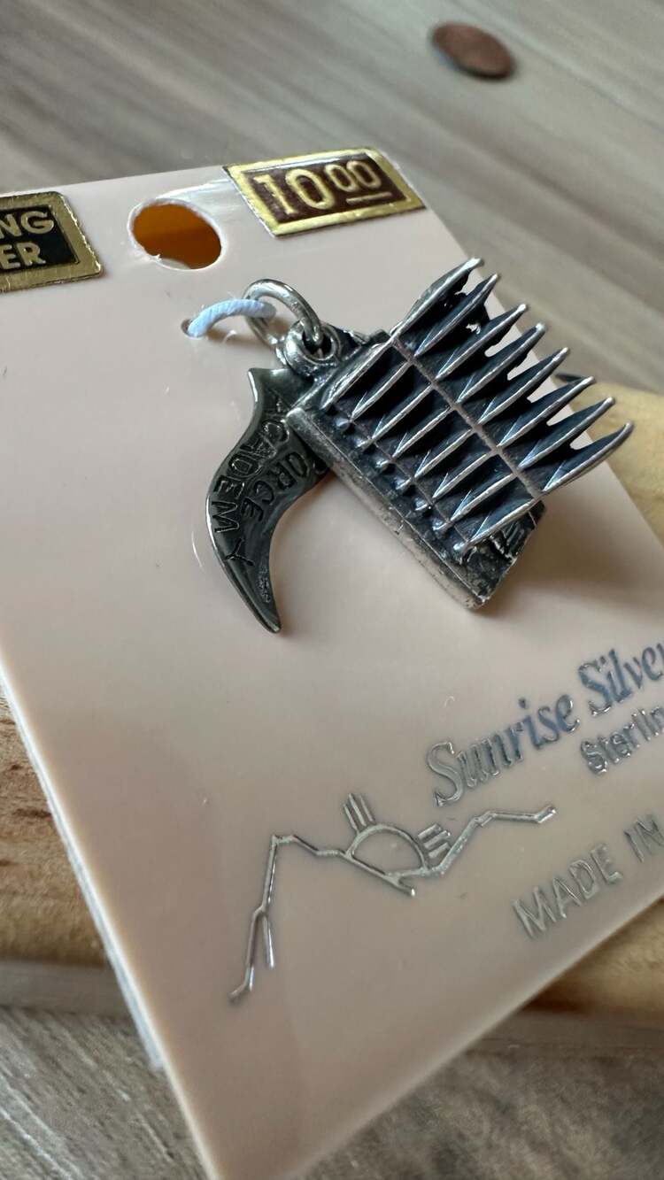 Sunrise Silver Vintage USAF Academy Cadet Chapel Sterling Silver Charm